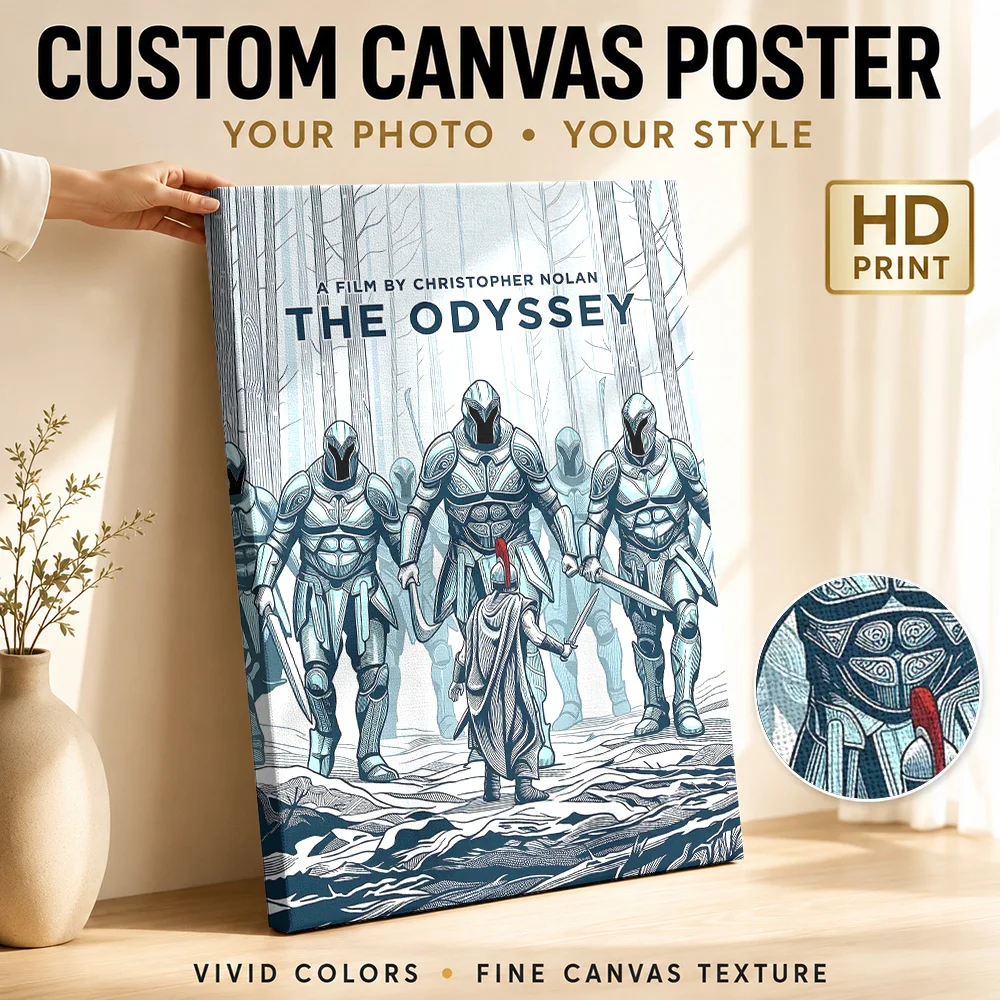 The Odyssey Canvas Print Poster Custom Spiritual Mythology Wall Paintings Decoration for Office Collectible Ready to Hang Gift