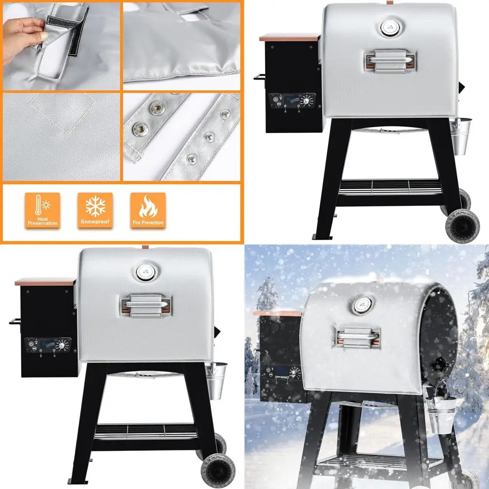 

Термоизолированное одеяло для гриля на древесных пеллетах Pit Boss Lexington 540, подходит для Pit Boss Lexington/Sportsman/Navigator 540/500/550 G.