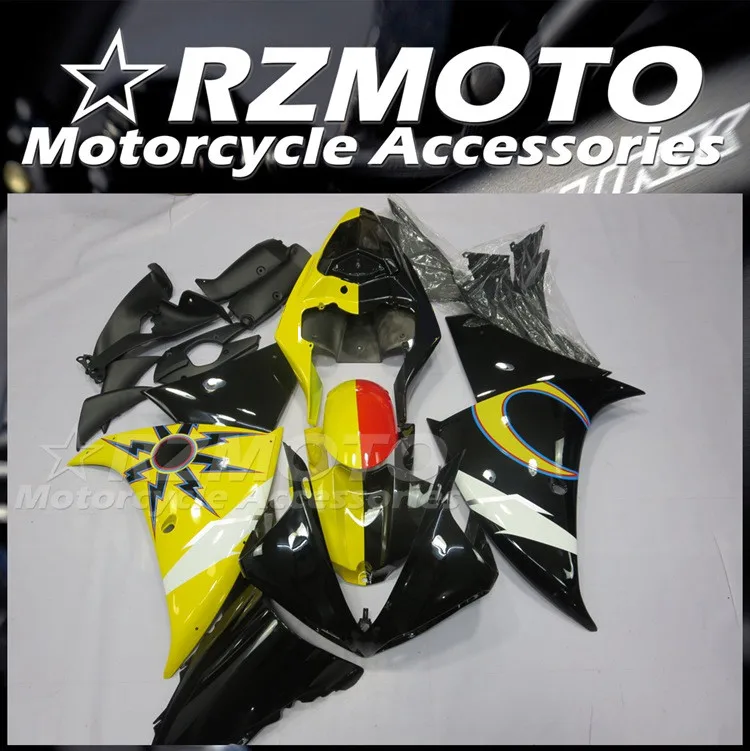 4Gifts New ABS Motorcycle Fairings Kit Fit For YAMAHA R1 2009 2010 2011 2012 09 10 11 12 Bodywork Set Custom Black Red Yellow