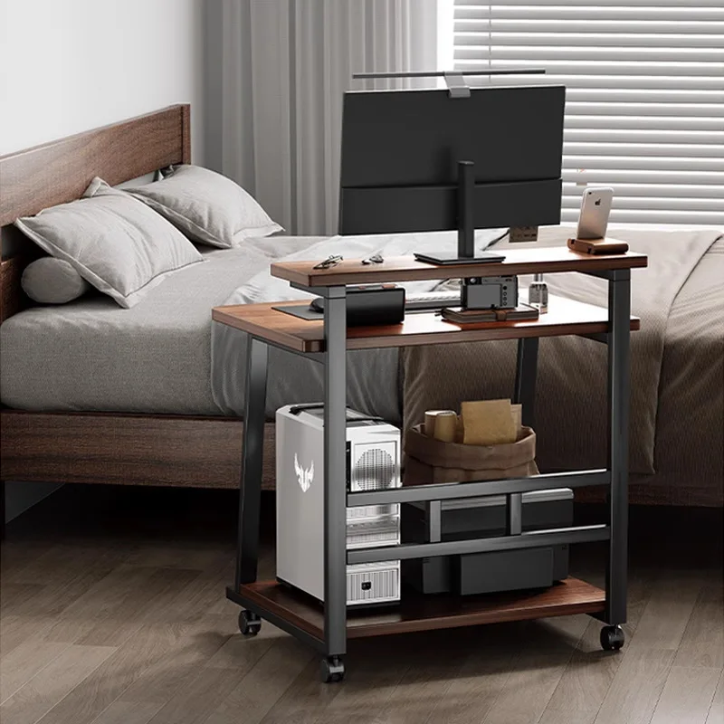 

Bedroom removable bedside table computer table desktop small household lazy dormitory table simple rental room desk