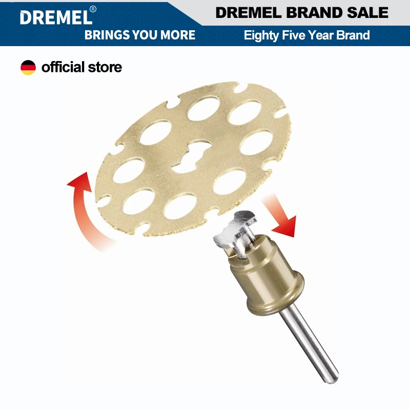 Dremel ez544 ez lock lâmina de serra, acessórios, médio para macio, duro, madeira, fibra de vidro, laminado, corte, ameixa