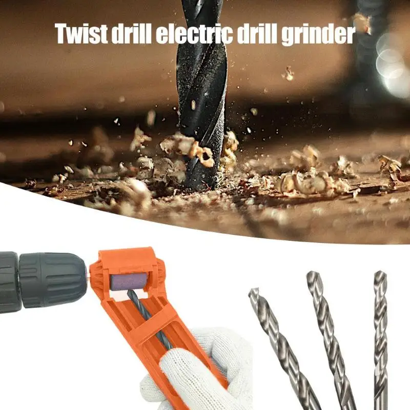 Dropshipping Portable Drill Bit Sharpener Corundum Grinding Wheel 2-12.5mm for Grinder Tools for Drill Sharpener Power Tool