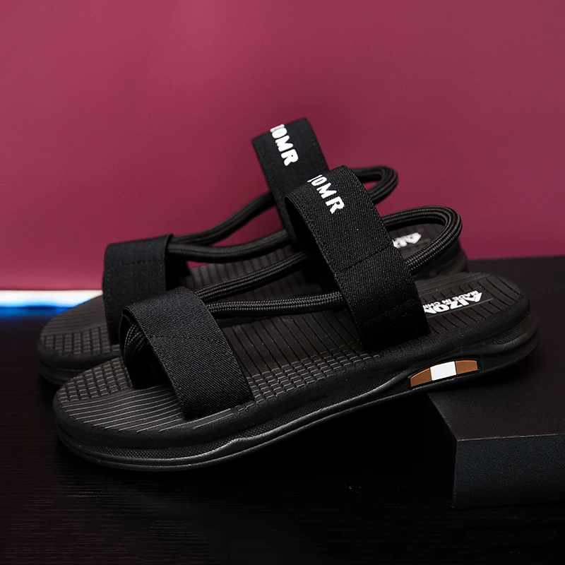 Best Seller Solid Flip Flops Couple Style Light Anti Slip Beach Sanda