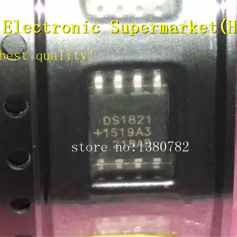 Free Shipping 10pcs-50pcs/lots DS1821S DS1821 SOP-8 New original IC In stock!