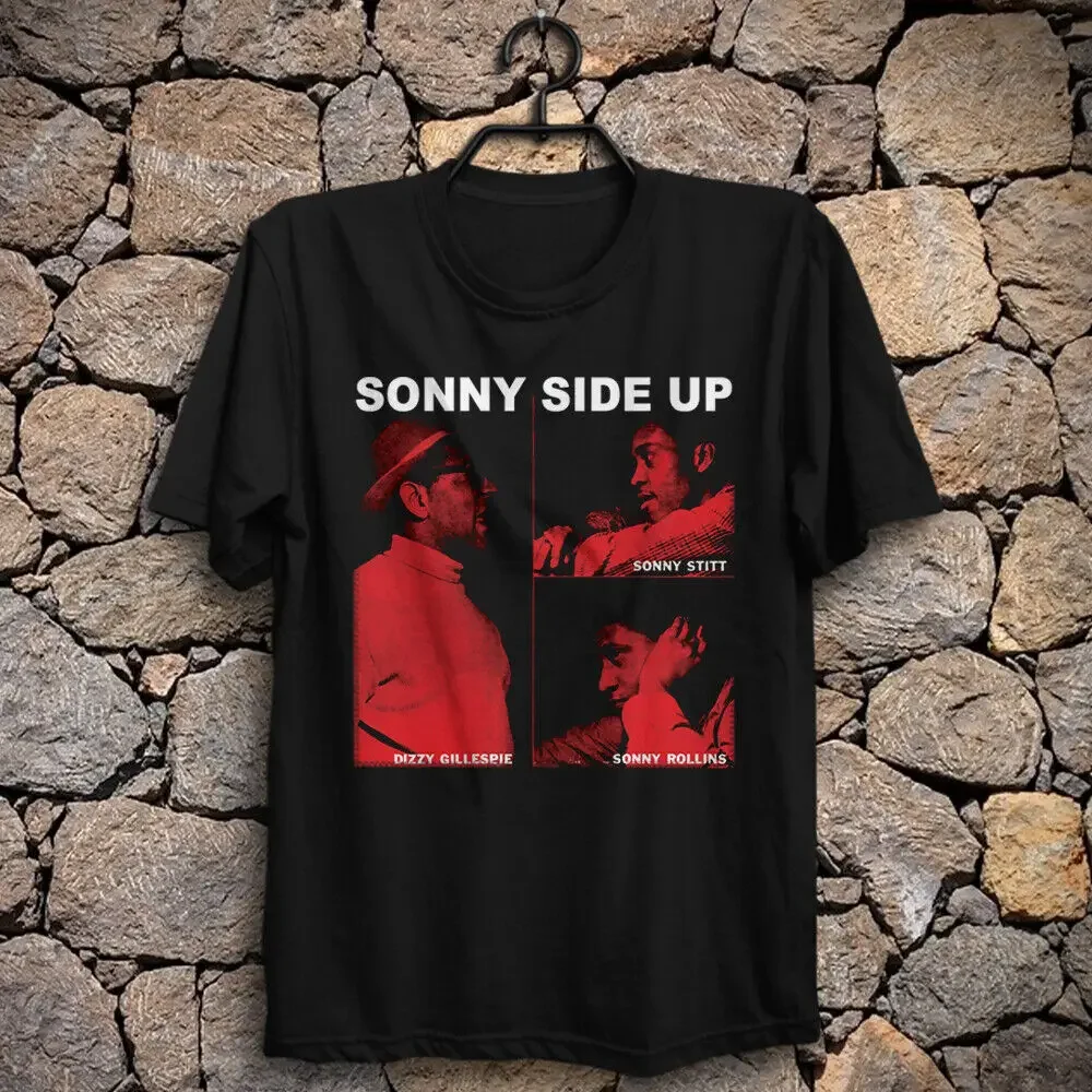 Футболка Sonny Rollins 50s Jazz Legend Sonny Side Up Dizzy Gillespie Sonny Stitt