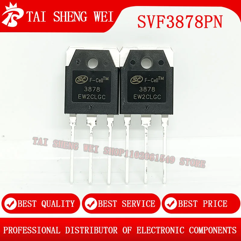 

5 шт. новый оригинальный SVF3878PN TO247 3878 TO-247 MOSFET 9A 900V TO-3P импульсный источник питания сварщик/MOS трубка MOSFET новый