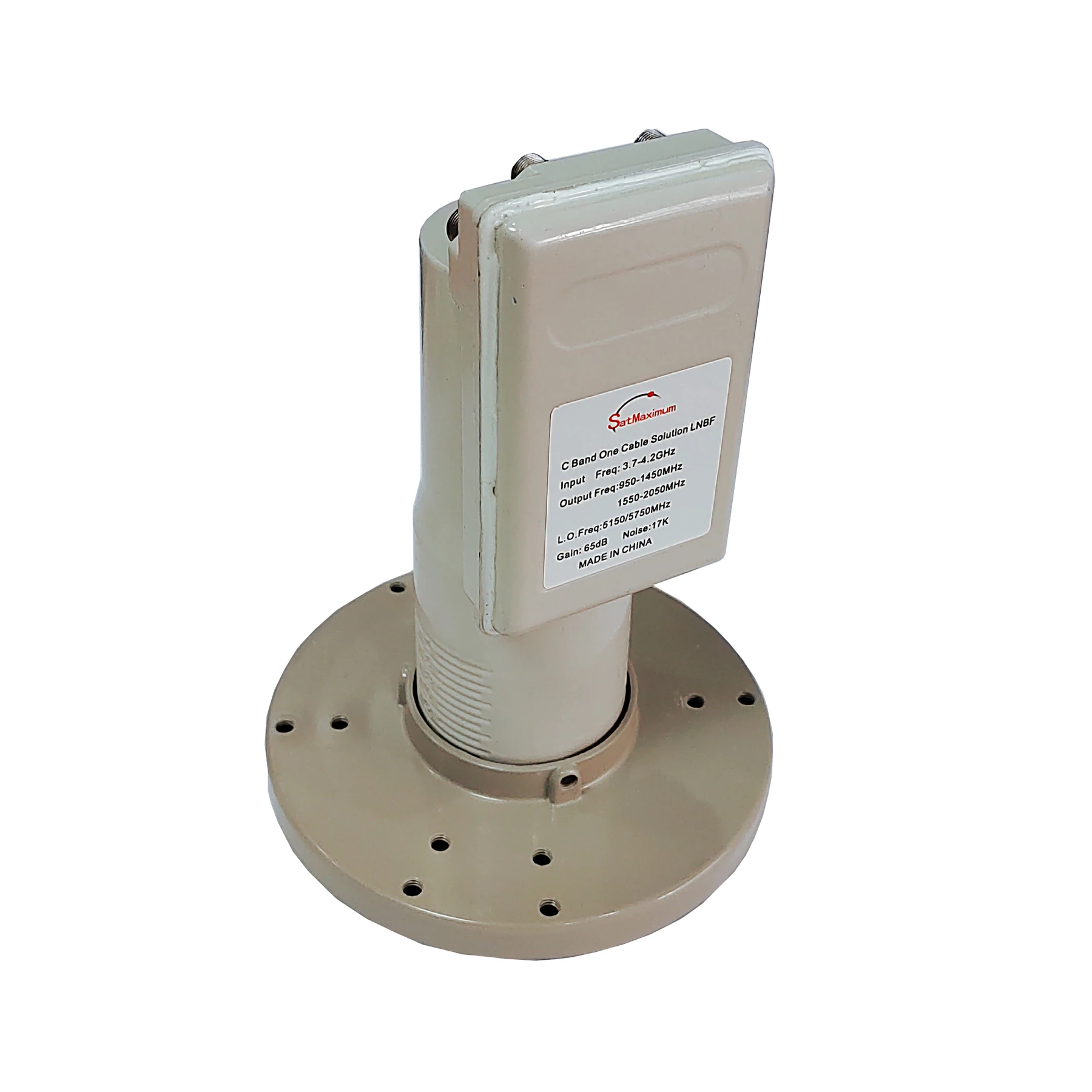 High Gain C band LNB Quad Output One Cable Solution LNBF