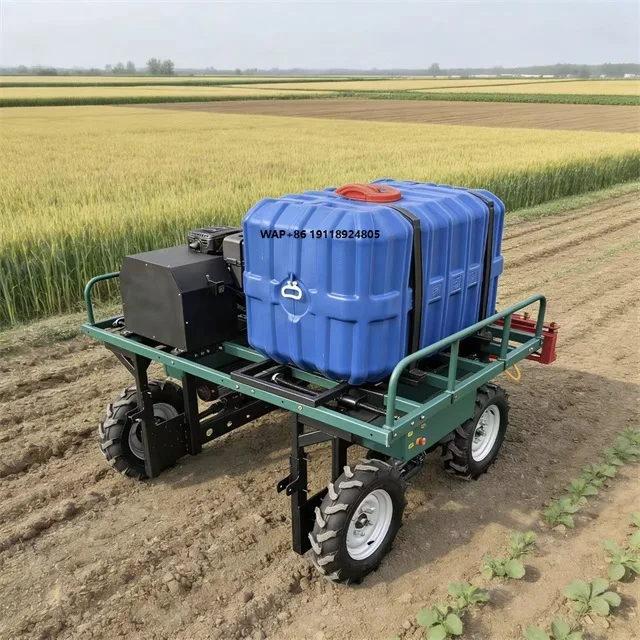 600L Self Propelled Pesticide Sprayer 8.4m Boom Remote Control 200m Range Euro5 Agricultural Boom Sprayer Vehicle