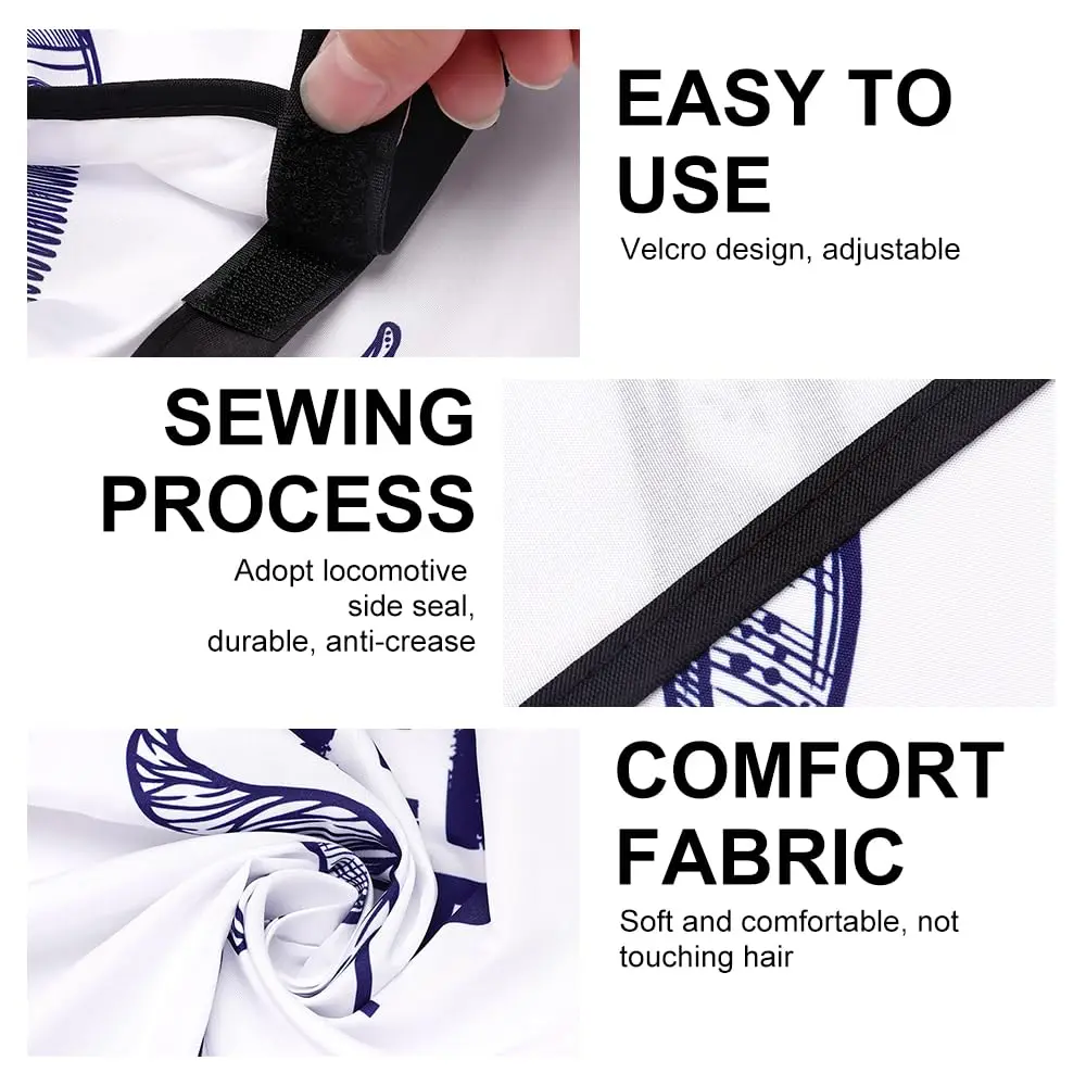 Barbertop Male Beard Shaving Apron Care Clean Hair Adult Bibs Shaver Holder Bathroom Organizer Gift for Man
