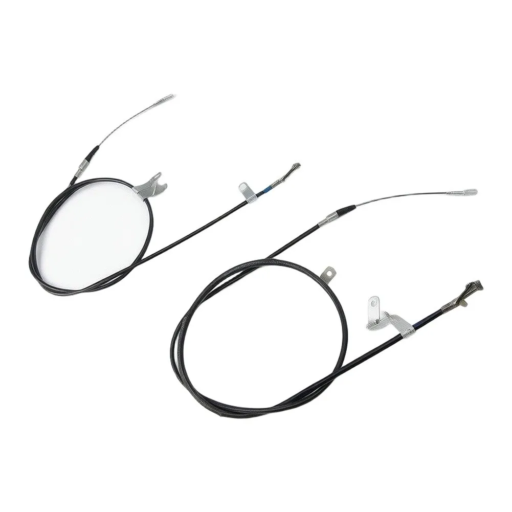 For Rear Wheel Braking Rear Handbrake Cable Auto Brake Wire Set Wear-resistant Metal Construction Quick Installation Process