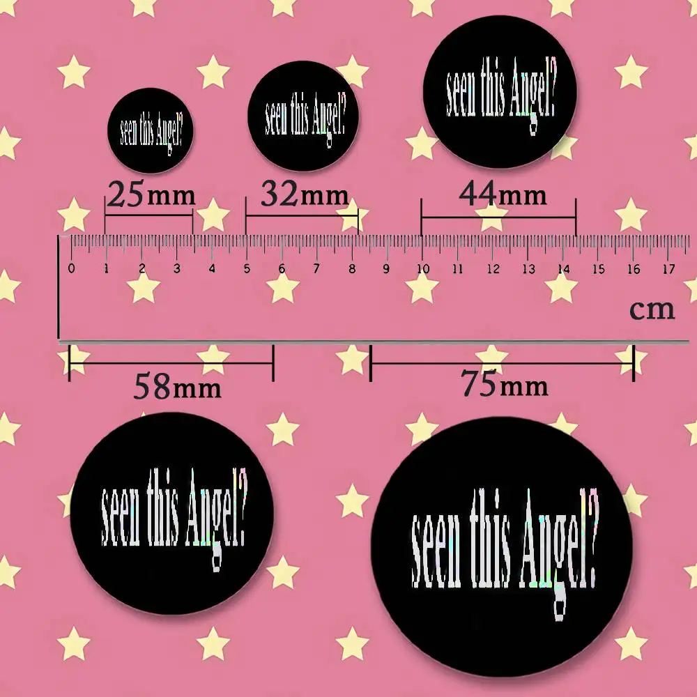 C-CAS C-Cigarettes A-After S-Sex Badges 25 32 44 58 75 mm Round Customizable Wholesale Fan goods Self-made fan freebies