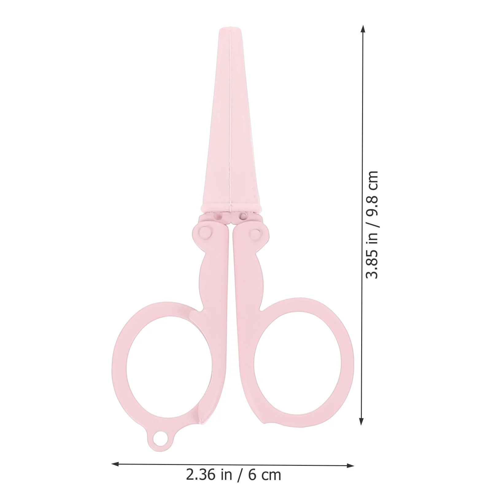 5Pcs Folding Scissors Compact Travel Scissors Small Portable Sewing Yarn Thread Cutter for Home Office Classroom Use