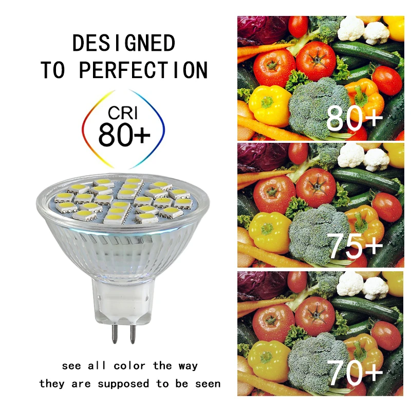 MR11 GU4 LED Spotlight Bulbs 12V 24V COB SMD 2W 3W Cold Warm White Replace 30W Halogen Lamps Energy Saving