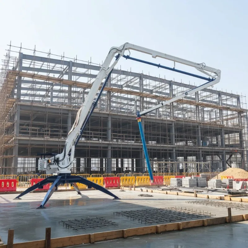 Customized Experience Next-generation Pumping Technology Via The Spider Concrete Placing Boom By .