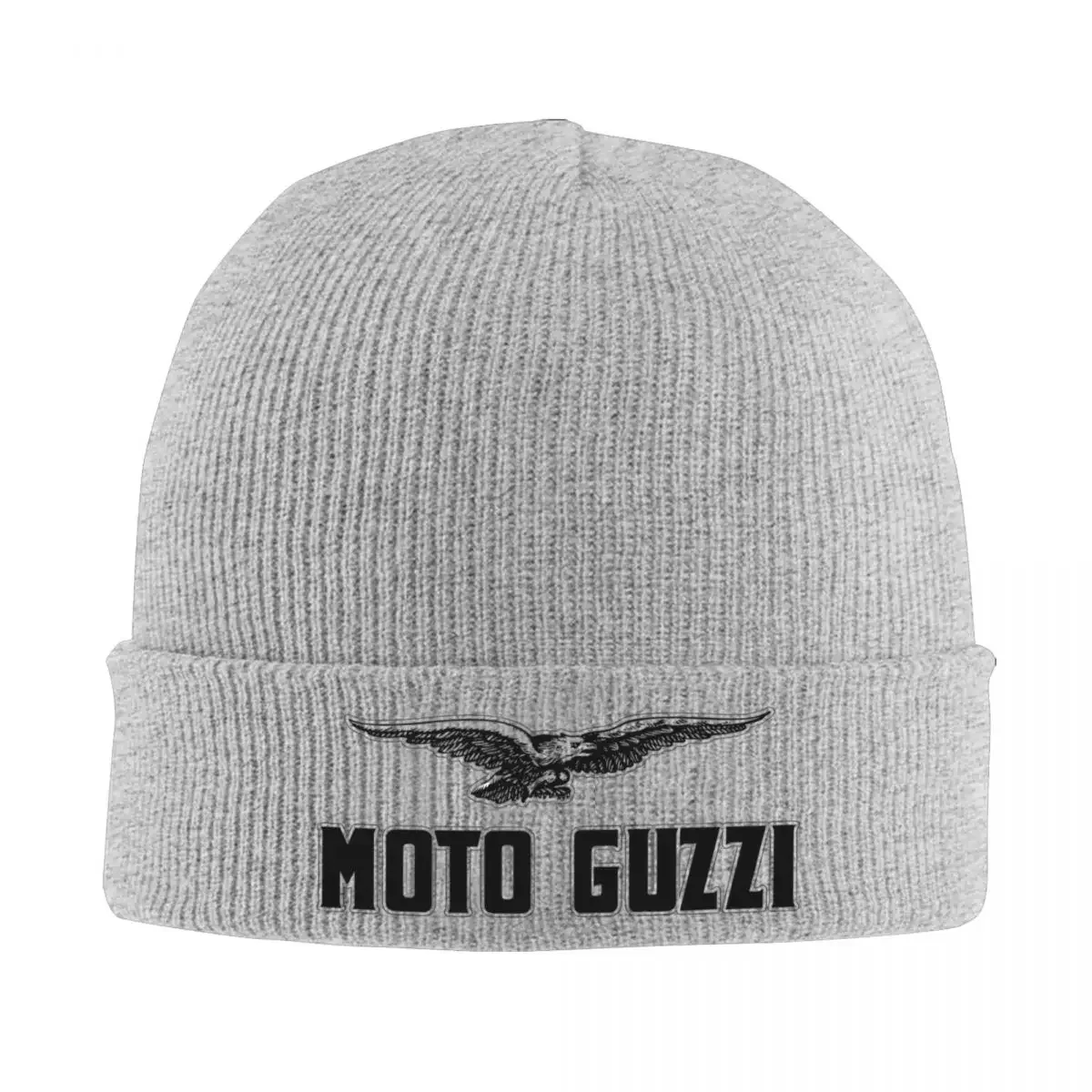 Moto Guzzi Motorcycle Racing Knitted Caps Women's Men's Beanie Winter Hat Motorcross Warm Caps