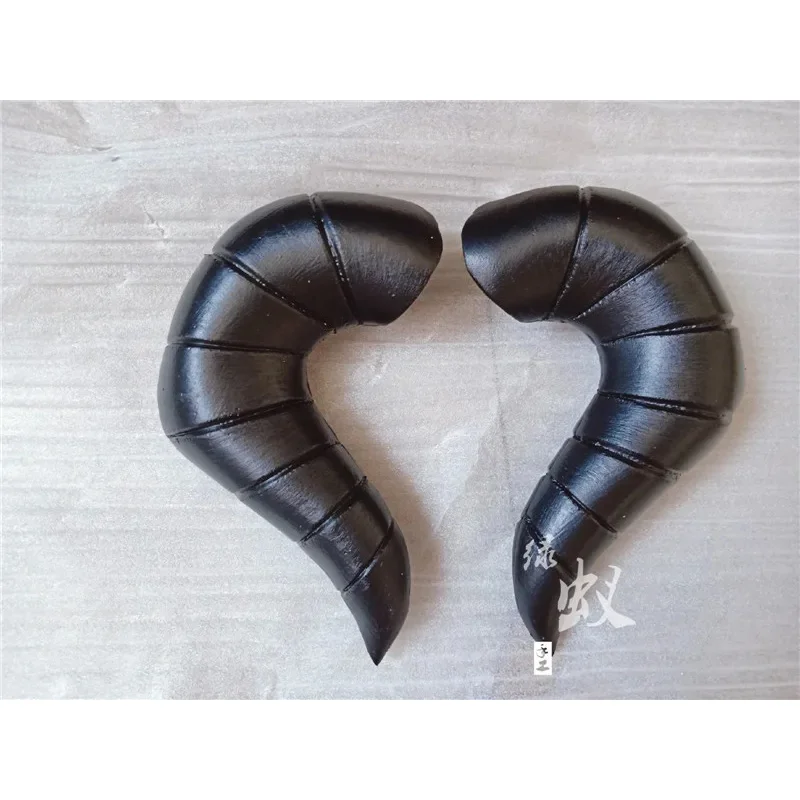 ss23Aotu World Devil Ray Hairpiece Headwear Demon Monster Anmicius Horns Halloween Cosplay Props Accessories Handm