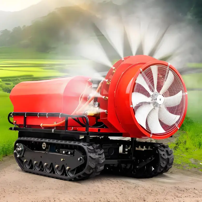 Intelligent Auto Remote Control Crawler Sprayer Robot 400L Agricultural Pesticide Spraying Machine