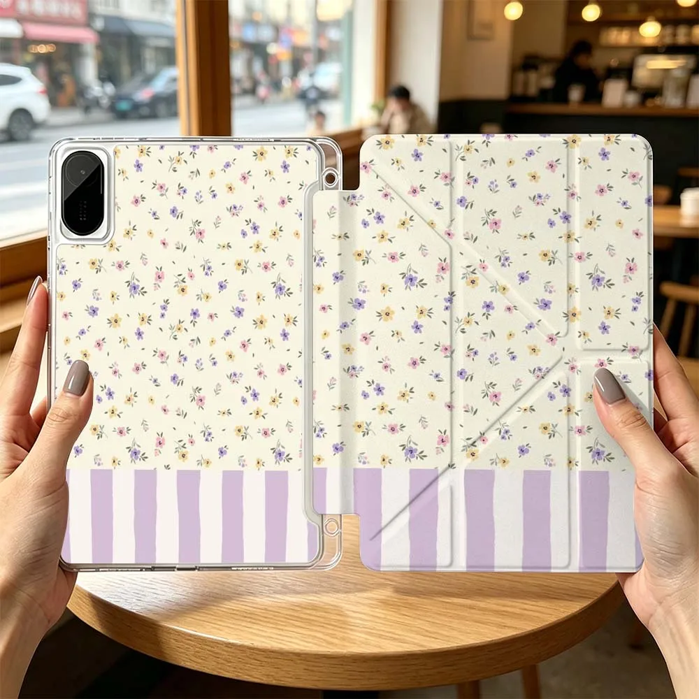 Cute Daisy Floral For Xiaomi Redmi Poco Pad 8 7 6 5 Pro SE 5G 11.2 12.1 11 inch 3Y Tablet Case Cool
