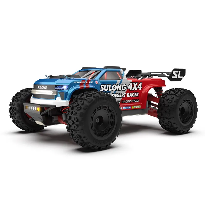 Cool Stuff coche de juguete regalo divertido-Kawaii 1:16 camión Rc 4WD de alta velocidad, coches Rc todoterreno con cepillo para adultos, camión monstruo, juguetes para niños