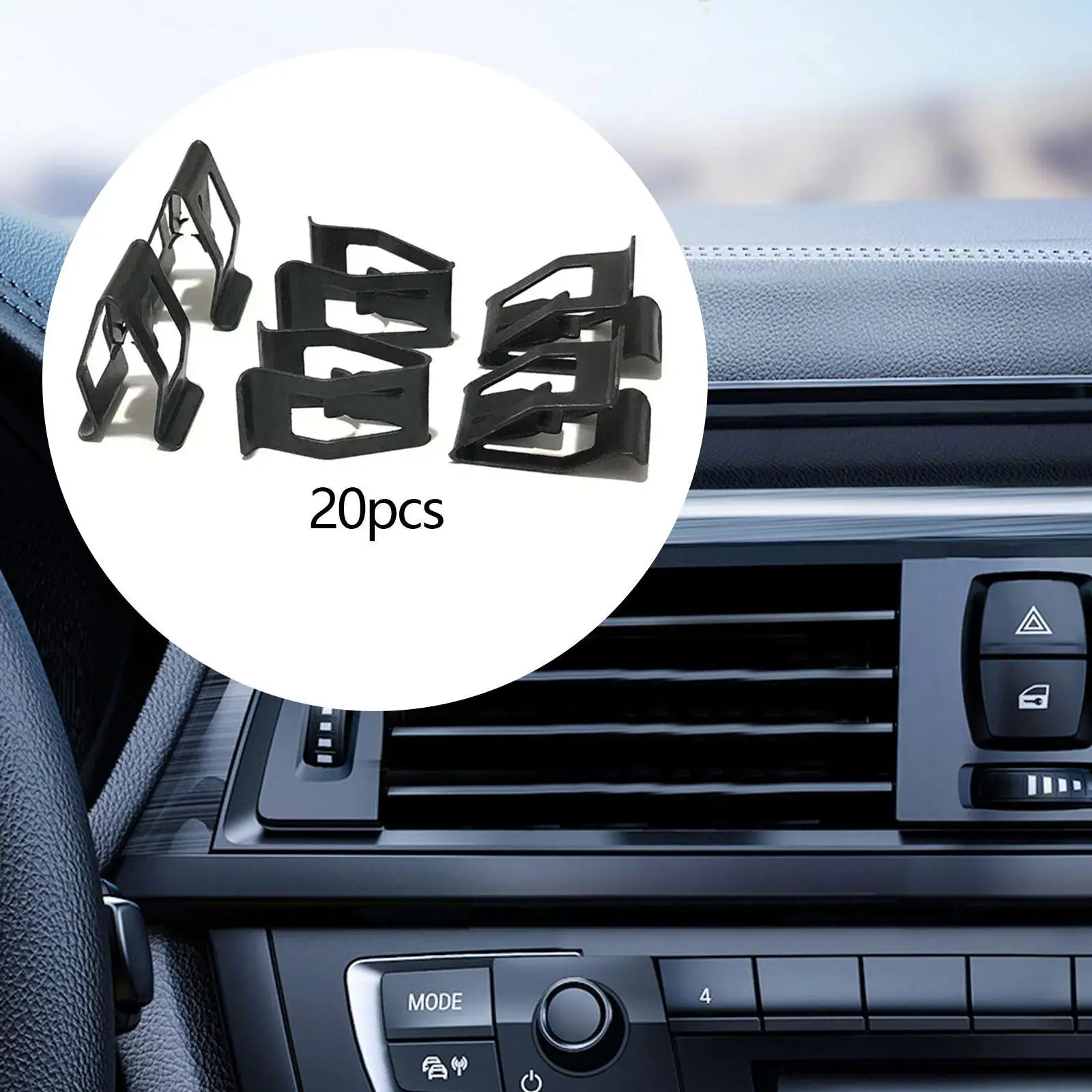 

20 Pcs Car Centre Console Fixed Clips Repair Parts High Performance Utility Easy Installation Professional Directly Replace