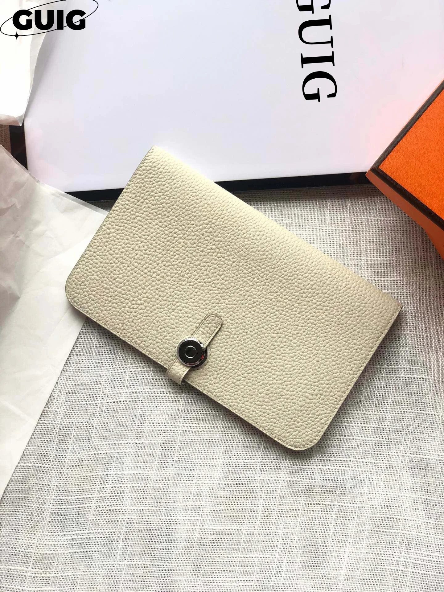 GUIG New Women's Wallet Luxury Original Genuine Leather Bag Custom Purse Ladies' wallets Women Money Bags Holder Pocket Walet