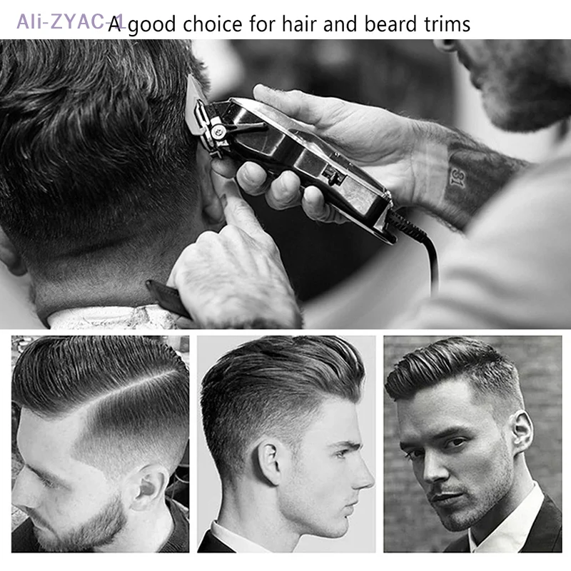 หวีรองตัดผม {ZYAC-1} 2 ชิ้น ขนาด 3/4.5 มม. สำหรับเครื่องตัดผม ใช้ได้กับทุกเครื่อง