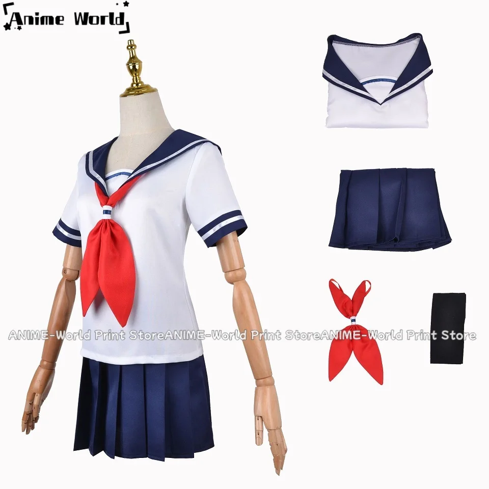 《Custom Size》Unisex Anime Cos Takagi-San Cosplay Costumes Outfit Halloween Christmas Uniform Custom Size