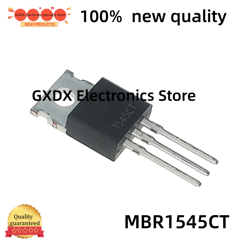 10-20-30-40-50 units 100% new quality MBR1545CT MBR1545 1545CT TO-220 45V/15A transistor of the best quality in stock