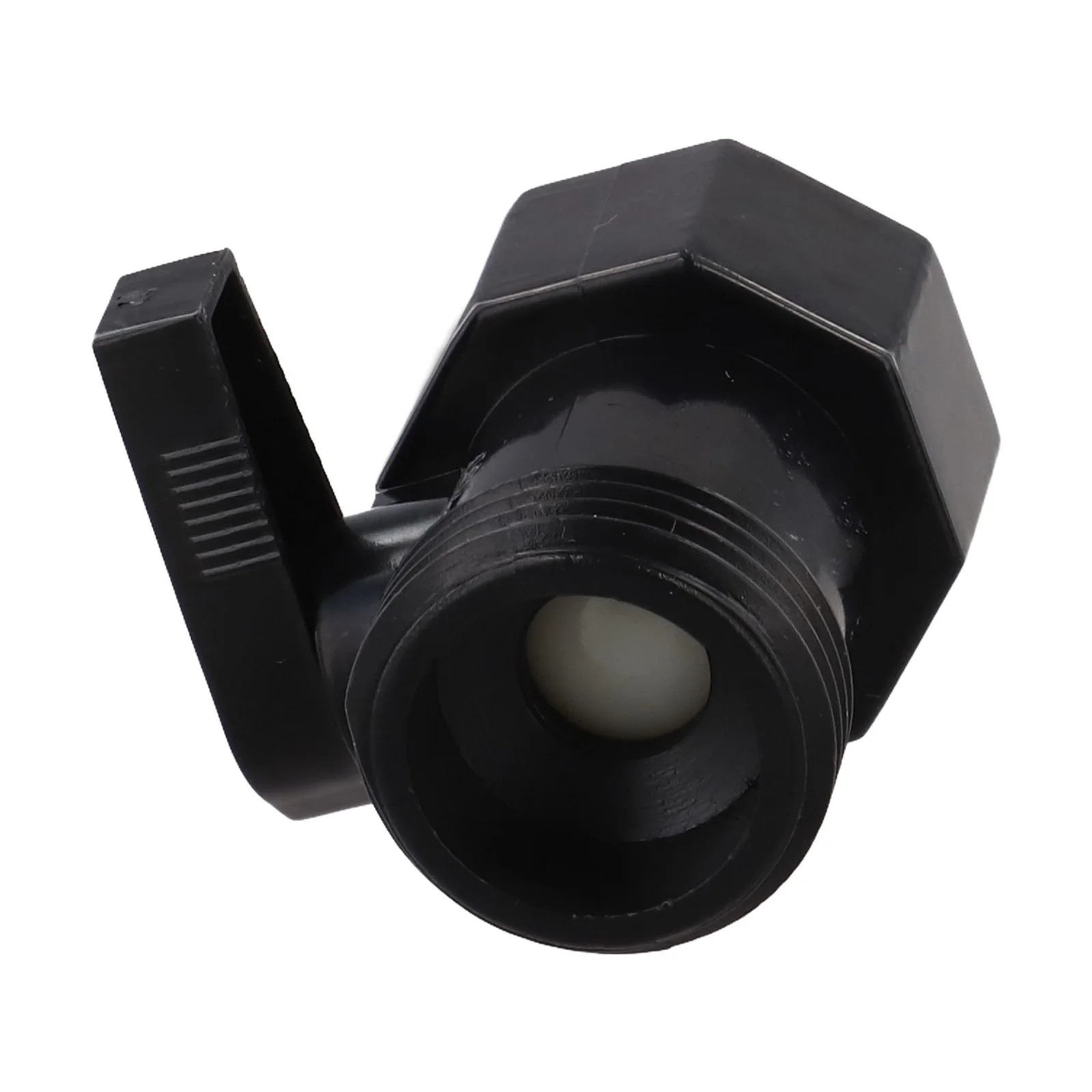 Ball Valve Plastic Garden Hose Valve Compatible With Standard Hoses Leak-Free Operation Ball For RV Connections