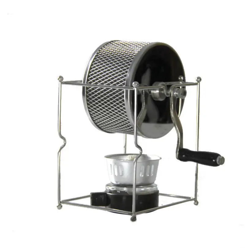 

Ecocoffee 304 Stainless Steel Manual Coffee Roaster 300g Capacity Barista Maker for Household Use for Nuts Processing Machines