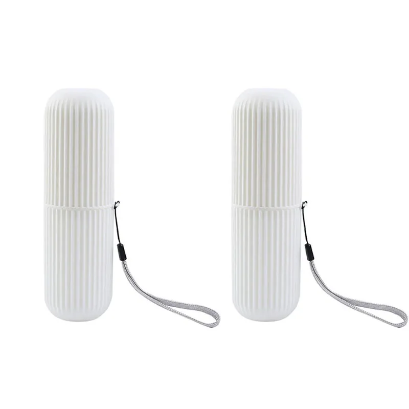 Tragbare Zahnpasta Zahnbürste Schützen Halter Fall Reise Camping Lagerung Box Organizer Reise Toilettenartikel Lagerung Tasse Neue Creat