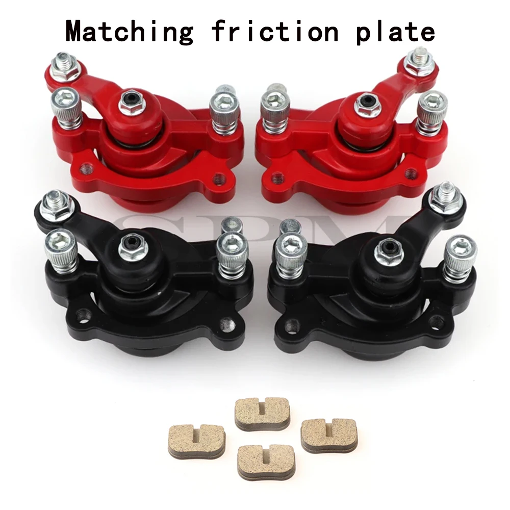 Front Rear Disc Brake Caliper Pads for 43cc 47cc 49cc Mini Four Wheel Moto Kids ATV Quad Minimoto Dirt Pocket Bike Gas Scooter