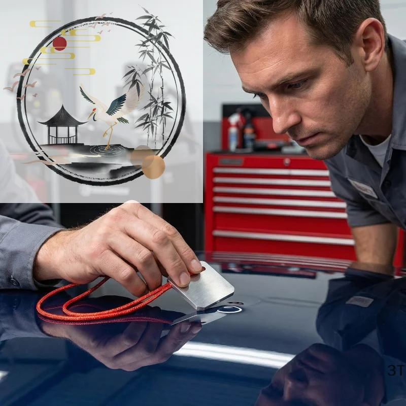 Car Polishing Point Repair Scraper: Sagging Varnish Paint Removal Film Cleaning Hard Surface Stains Dust Spray Tool