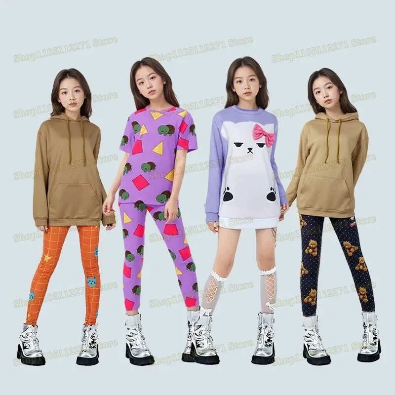 

Kids Girls Zoey Mira Demon Hunters of Kpop Cosplay Pajamas Costume for Child Clothing Sleepwear Halloween Party Carnival Suit
