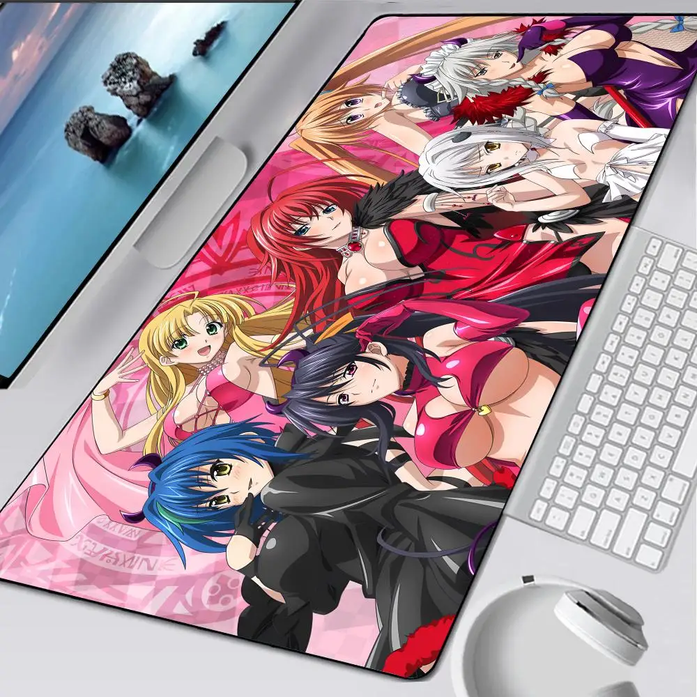 المدرسة الثانوية DXD أنيمي ماوس الوسادة المطاط حصيرة الكمبيوتر المحمول Xxl ماوس الوسادة ألعاب الكمبيوتر الجدول الألعاب الملحقات