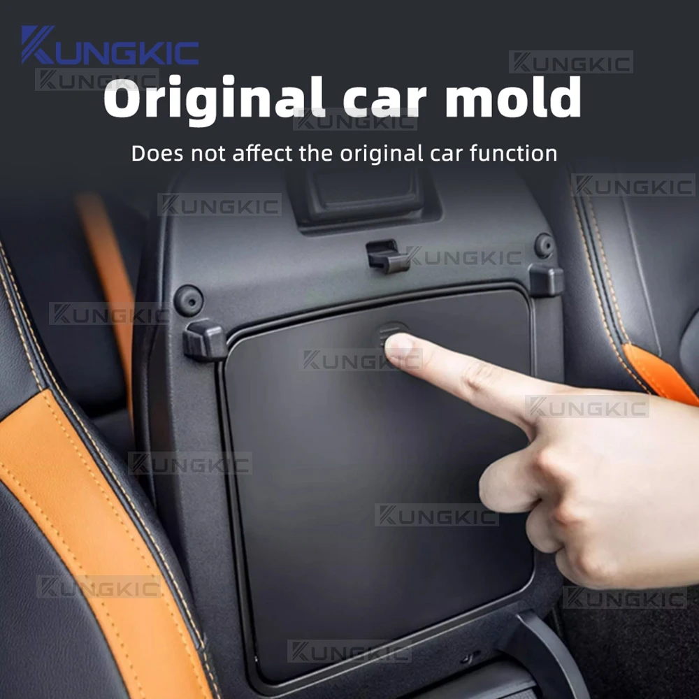 For Ford Ranger T9 2022 2023 2024 2025 Car Armrest Box Hidden Storage Box Center Console Storage Case