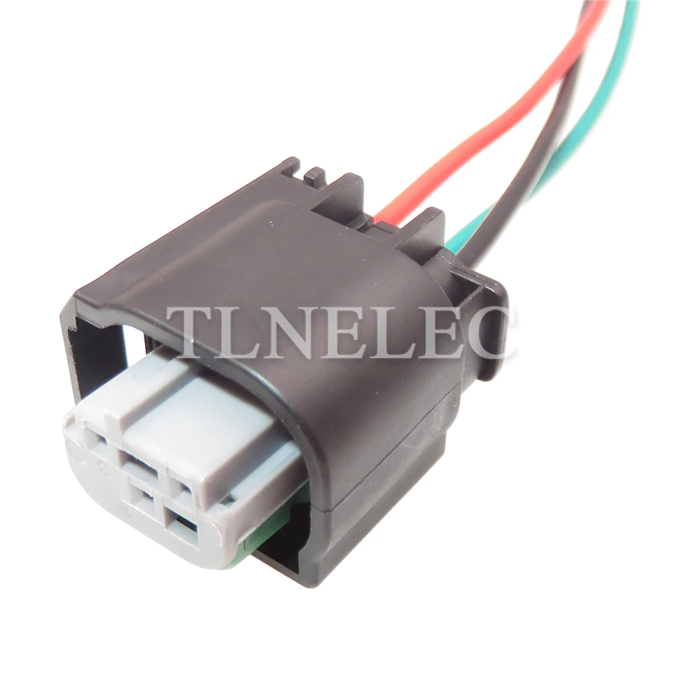 3 Pin Way ไฟท้ายปิดผนึกซ็อกเก็ตสายไฟคันเร่ง Low Current สายเคเบิ้ลตัวเชื่อมต่อสำหรับ BMW 1J0972483 2-967642-1