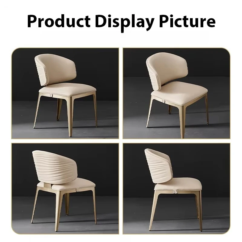 Luxury Modern Restaurant Furniture Chair with Wood Frame and Upholstered Seat for Hotel Cafe and Commercial Projects