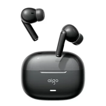 AIGO TQ07 Half In-Ear Wireless Bluetooth Earbuds with Long Battery Life for Sports and Gaming For Gifts