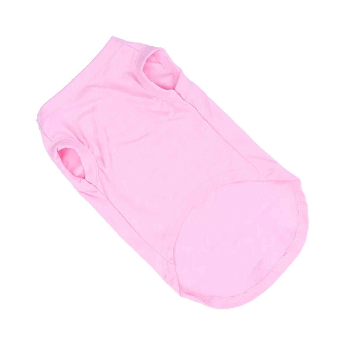 

Dog T-shirt Comfortable Pet Clothing Casual Pet Dog Clothes Summer Puppy Shirt Casual Vest (Size XXL, Pink)