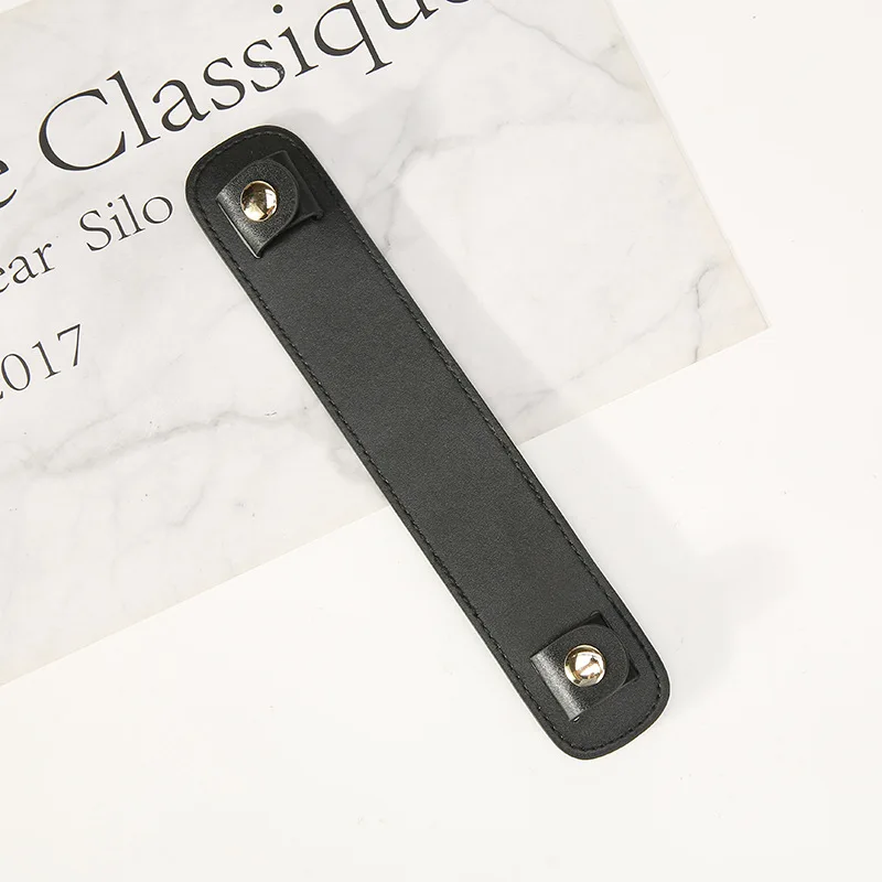 Correa de cuero genuino para bolso, almohadillas de hombro de descompresión, Clip de fijación para ASA, accesorios anchos para bolso de cuero de