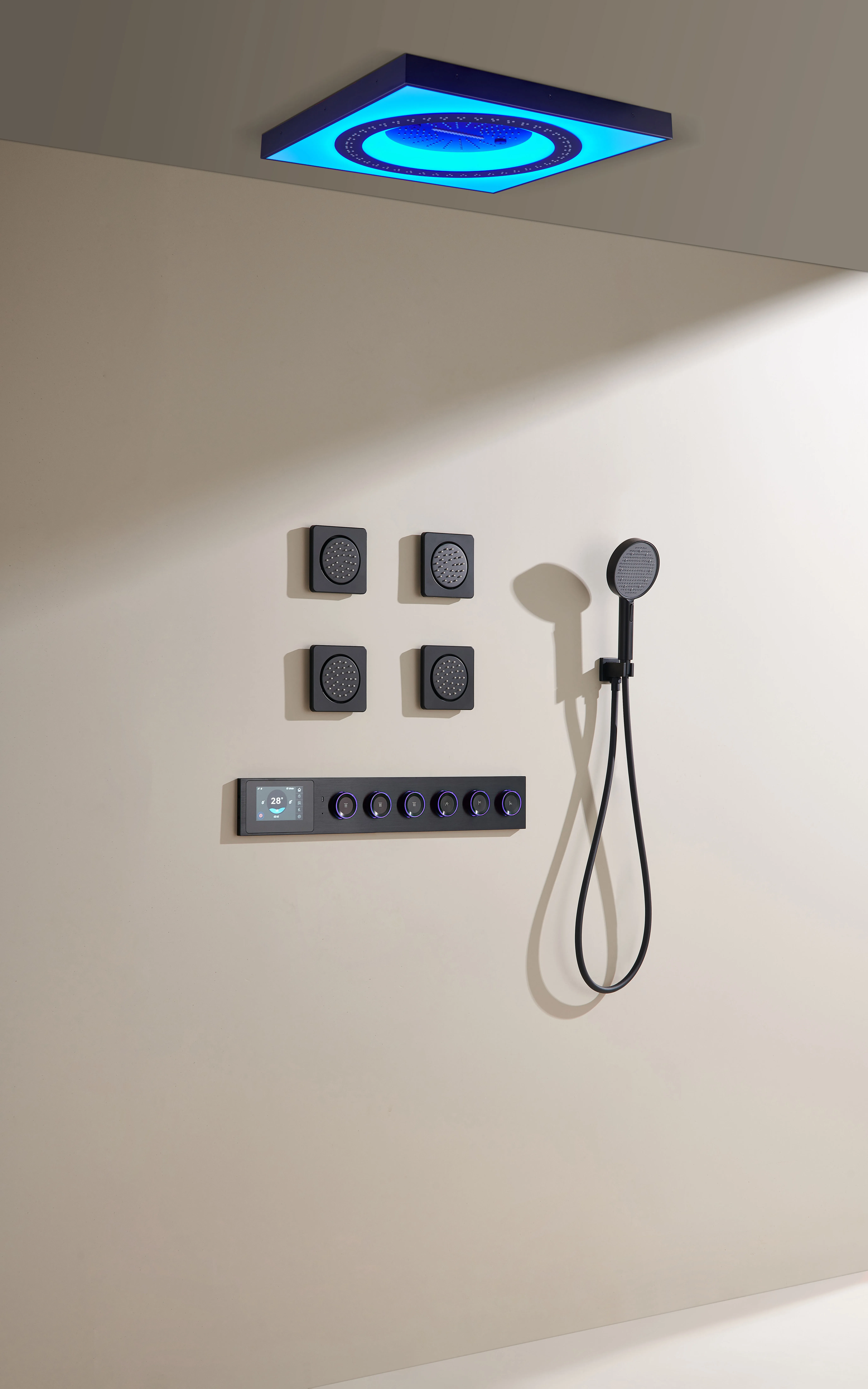 SUNDREAM 2024 Back Digital Shower Control Shower System Shower Set