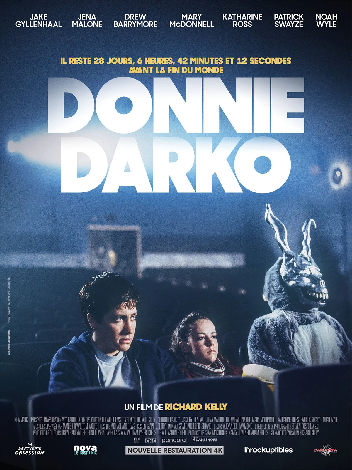 Movie Donnie Darko (2001) Poster Prints Wall Sticker Home Decor Bar Cafe Art Painting