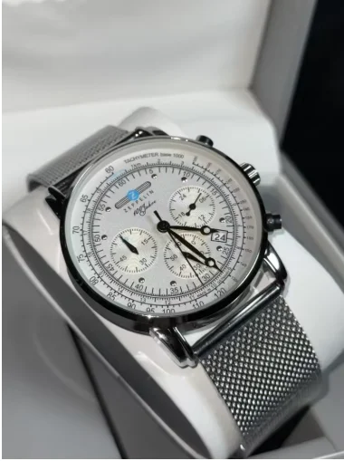 2026 Neue Zeppelin Airship Automatik-Herrenuhr Retro Business Gedenkgeschenk Mode Freizeit Armbanduhr Gehäuse Neue Uhr