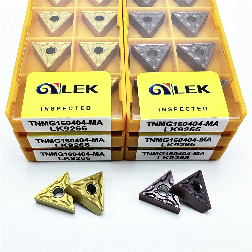 TNMG160404 TNMG160408 LK9265 كربيد إدراج أدوات تحول خارجية أدوات مخرطة CNC عالية الجودة قطع تحول إدراج