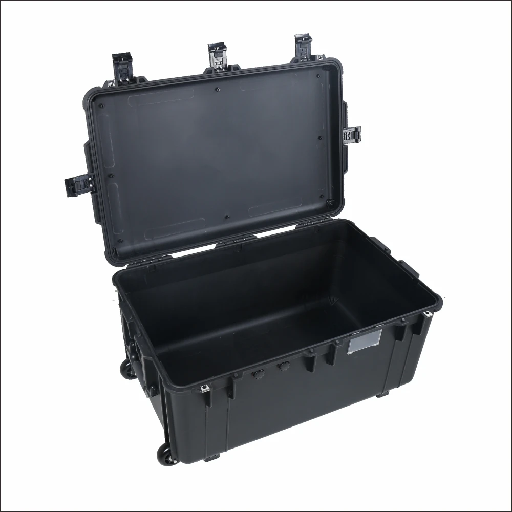 pp plastic safety equipment tool case caso con espuma Koffer mit Schaumstoff case with foam