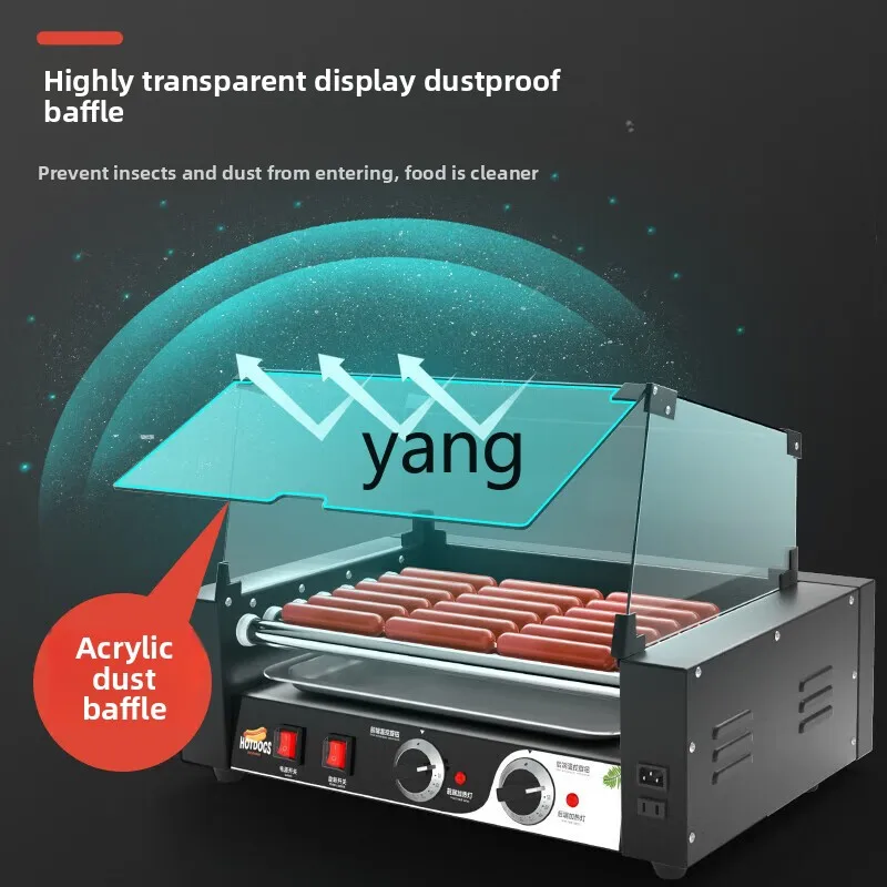 YJQ sausage grilling machine commercial small automatic desktop commercial sausage grilling machine