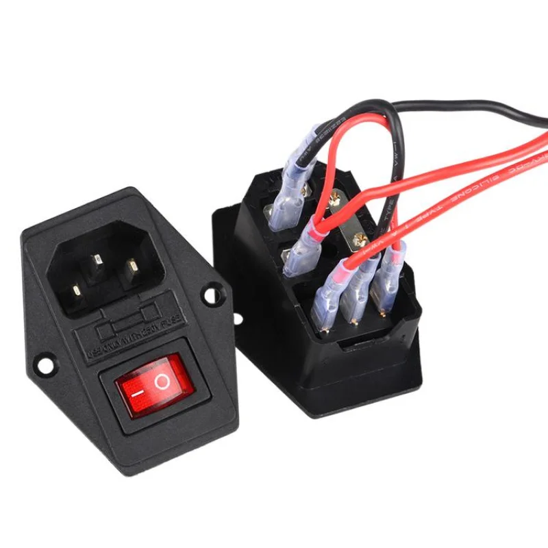 

for Mualpha 3D Printer Accessories Power Switch Socket Button Fiberglass No. 16 Silicone Wire