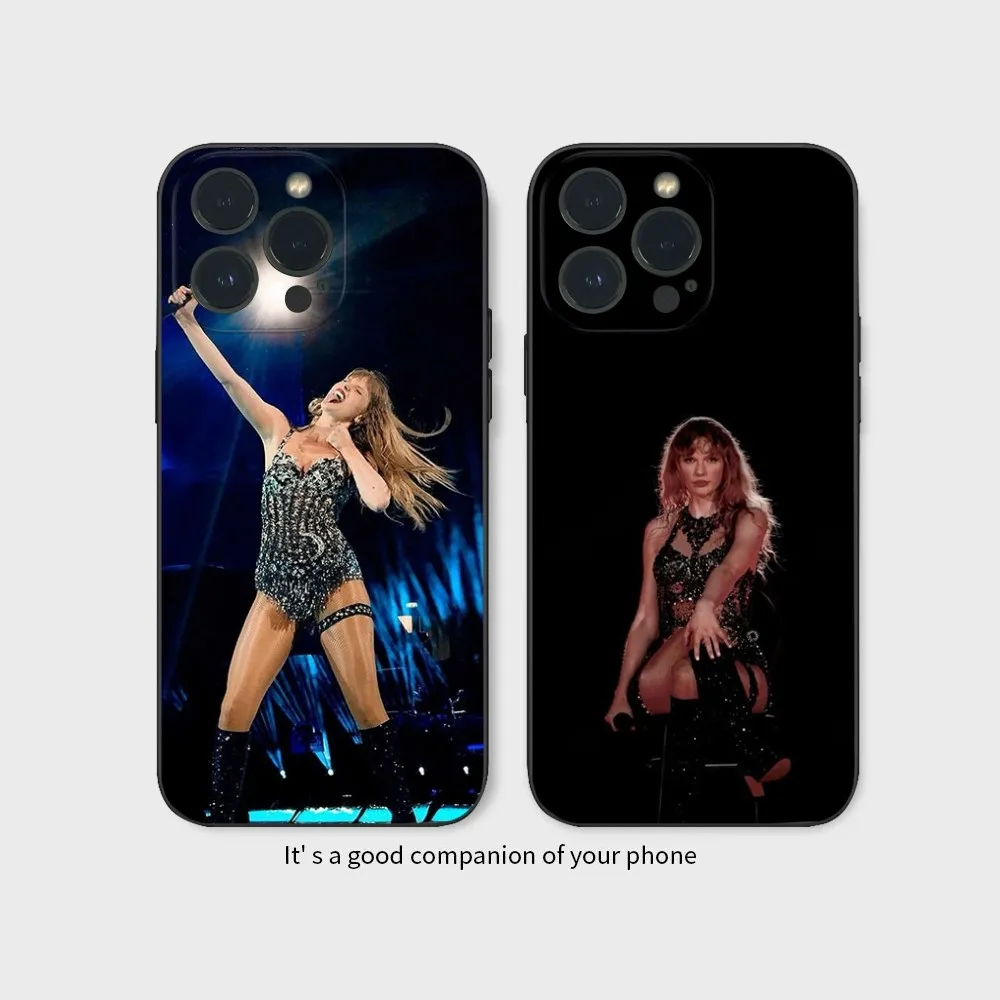 T-Taylors Singer S-Swift-T Phone Case For IPhone16 15 14 13 12 Mini 11 Pro XS Max X XR SE5 6 7 8 Plus Soft Silicone Cover