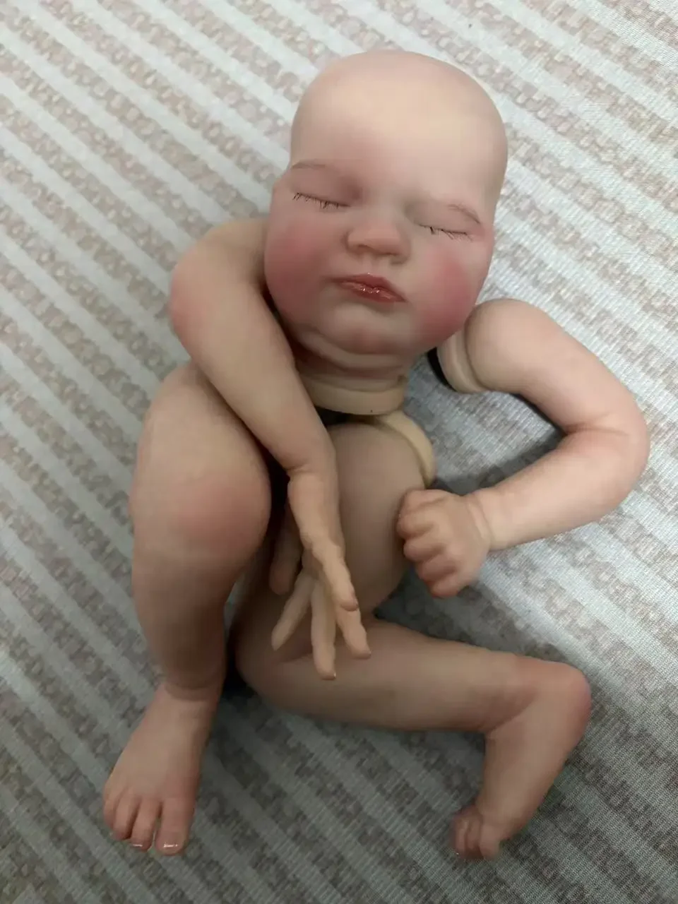 EGO Customized Limited Supply 18inch Reborn Baby Quinlyn Painted Kit DIY Part With Cloth Body Christmas Gift